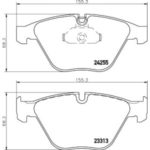 Σετ τακάκια, δισκόφρενα HELLA PAGID 8DB355013-931