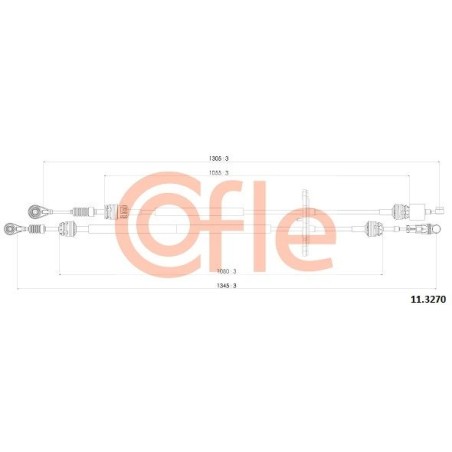 Ντίζα, μηχανικό κιβώτιο ταχυτήτων COFLE 92.11.3270