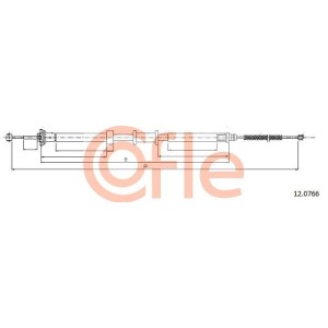 Cable Pull, parking brake COFLE 92.12.0766