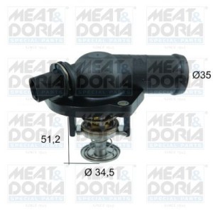 Θερμοστάτης, ψυκτικό υγρό MEAT & DORIA 92730