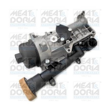 Oil Cooler, engine oil MEAT & DORIA 95204