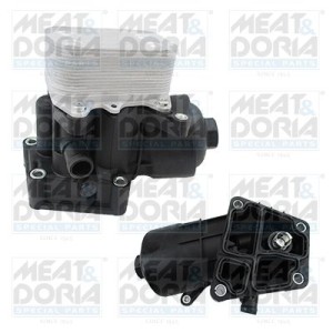 Oil Cooler, engine oil MEAT & DORIA 95218