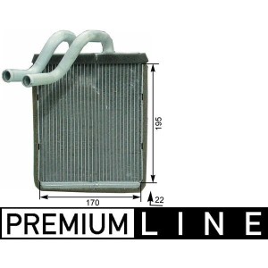 Heat Exchanger, interior heating MAHLE AH179000P