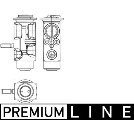 Expansion Valve, air conditioning MAHLE AVE114000P