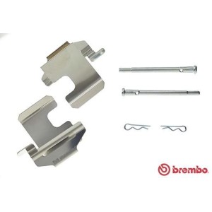 Σετ βοηθ. εξαρτημάτων, τακάκια φρένων BREMBO A02244