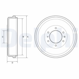 Ταμπούρο DELPHI BF573