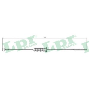 Cable Pull, parking brake LPR C0587B