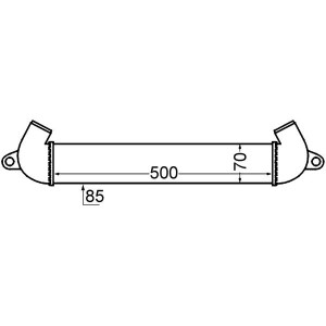 Charge Air Cooler MAHLE CI342000S