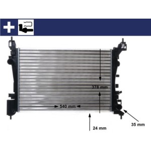 Ψυγείο, ψύξη κινητήρα MAHLE CR1182000S