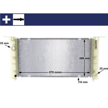 Radiator, engine cooling MAHLE CR1449000S