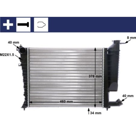 Ψυγείο, ψύξη κινητήρα MAHLE CR478000S