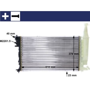 Radiator, engine cooling MAHLE CR595000S