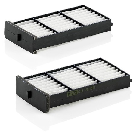 Φίλτρο, αέρας εσωτερικού χώρου MANN-FILTER CU2106-2