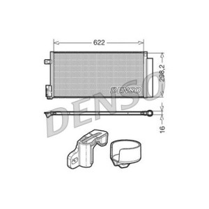 Condenser, air conditioning DENSO DCN13110