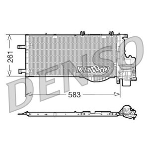 Condenser, air conditioning DENSO DCN20022