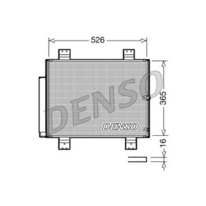 Συμπυκνωτής, σύστ. κλιματισμού DENSO DCN35002