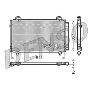 Condenser, air conditioning DENSO DCN50004