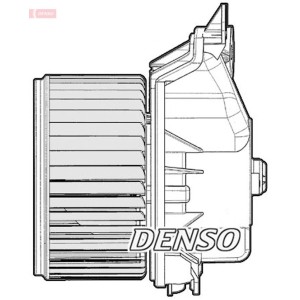 Interior Blower DENSO DEA09047