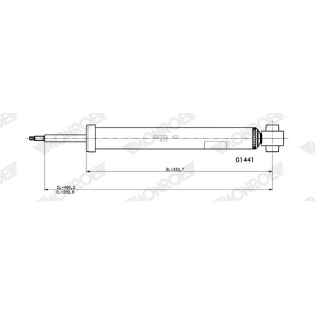 Αμορτισέρ MONROE G1441