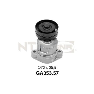 Tensioner Pulley, V-ribbed belt SNR GA353.57