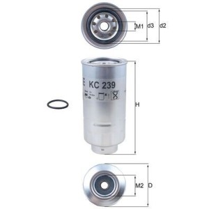 Φίλτρο καυσίμου KNECHT KC239D