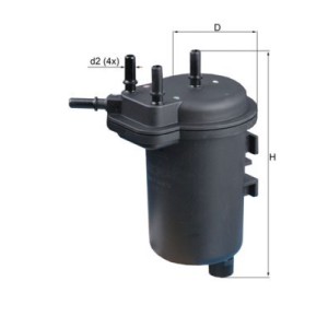 Φίλτρο καυσίμου KNECHT KL432
