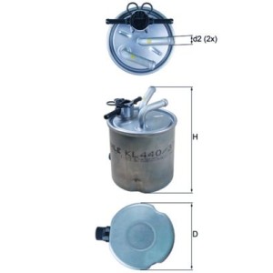 Fuel Filter KNECHT KL440/37