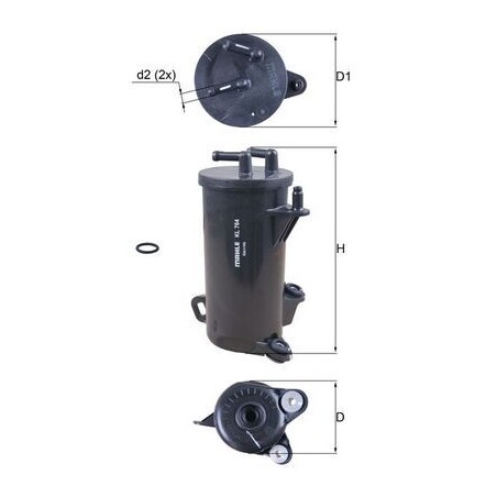Φίλτρο καυσίμου KNECHT KL764D