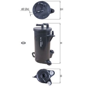 Φίλτρο καυσίμου KNECHT KL764D
