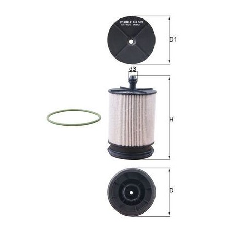 Φίλτρο καυσίμου KNECHT KX569D