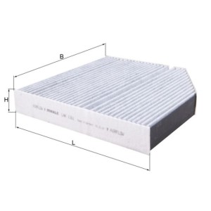 Filter, cabin air KNECHT LAK1161