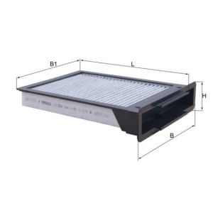 Filter, cabin air KNECHT LAK304