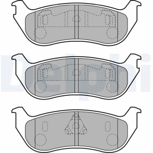 Brake Pad Set, disc brake DELPHI LP1859