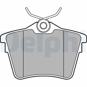 Brake Pad Set, disc brake DELPHI LP1892