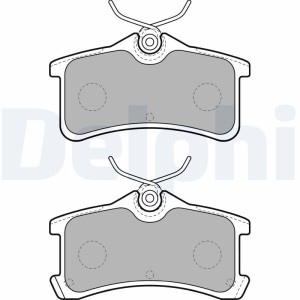 Brake Pad Set, disc brake DELPHI LP1917