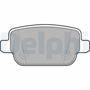 Brake Pad Set, disc brake DELPHI LP1969