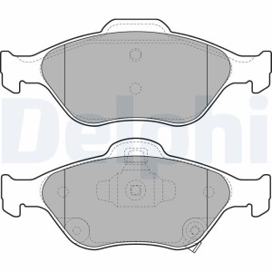 Brake Pad Set, disc brake DELPHI LP2005