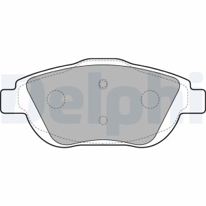 Brake Pad Set, disc brake DELPHI LP2164