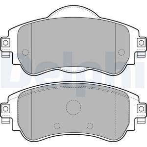 Brake Pad Set, disc brake DELPHI LP2228