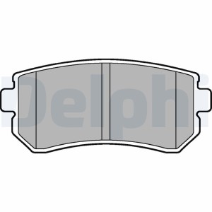 Brake Pad Set, disc brake DELPHI LP2303