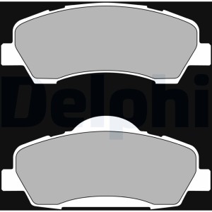 Brake Pad Set, disc brake DELPHI LP2485