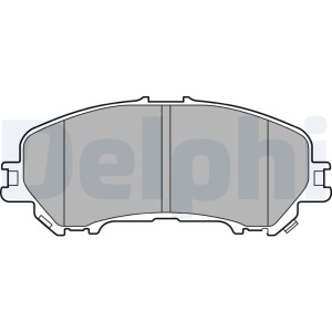 Brake Pad Set, disc brake DELPHI LP3144