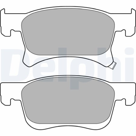 Brake Pad Set, disc brake DELPHI LP3164