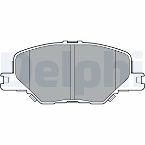 Brake Pad Set, disc brake DELPHI LP3370