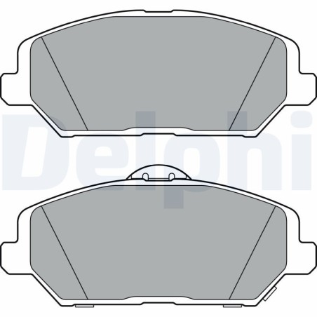 Brake Pad Set, disc brake DELPHI LP3385