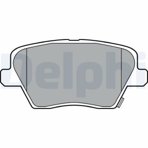 Σετ τακάκια, δισκόφρενα DELPHI LP3386