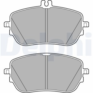 Brake Pad Set, disc brake DELPHI LP3485