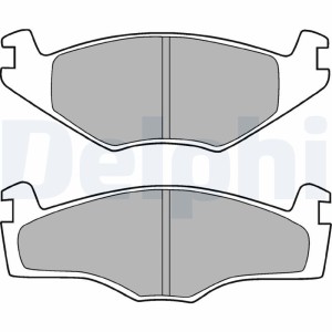 Brake Pad Set, disc brake DELPHI LP420