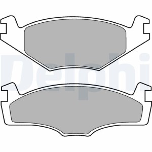 Brake Pad Set, disc brake DELPHI LP421