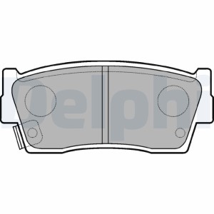 Brake Pad Set, disc brake DELPHI LP684